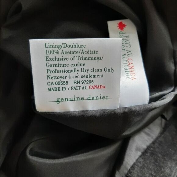 DANIER | 100% Genuine Suede Leather Maxi Long Length Skirt Back Slit Black Sz XS - Picture 16 of 16